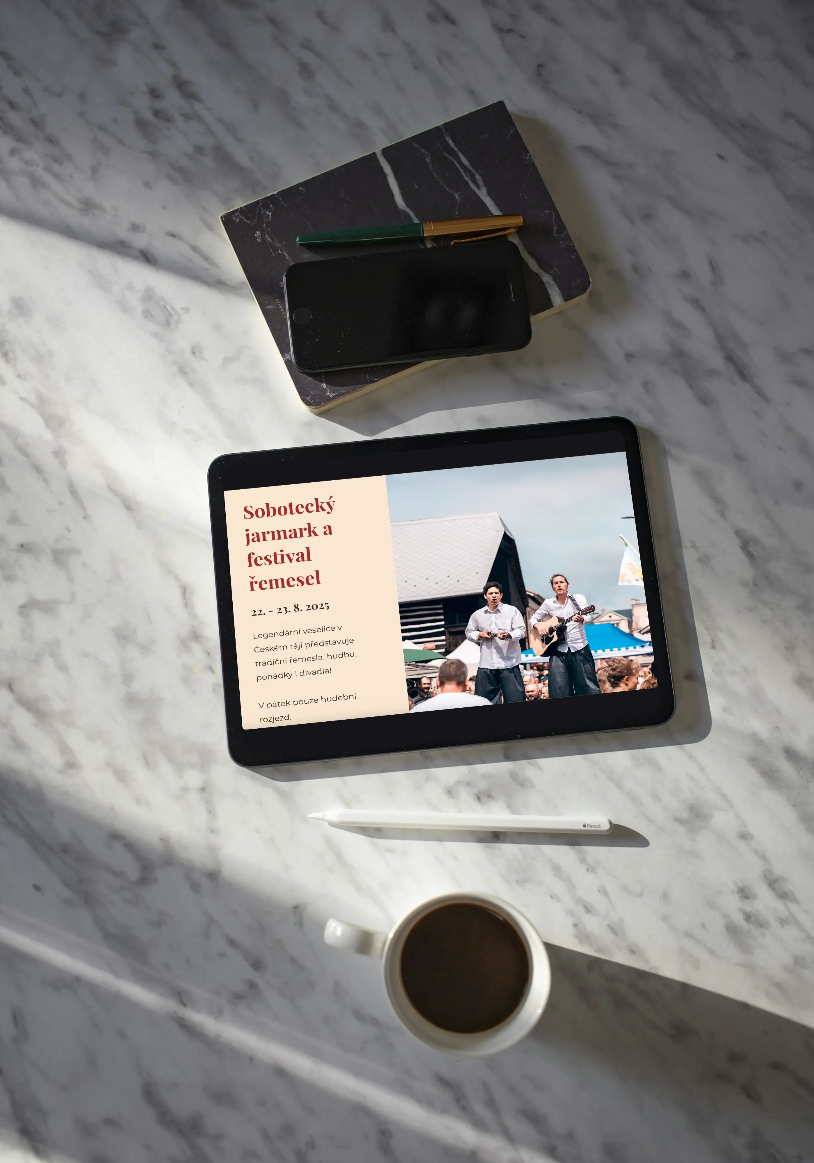 Web pro Sobotecký jarmark – redesign, automatizace a přehlednost pro stovky prodejců